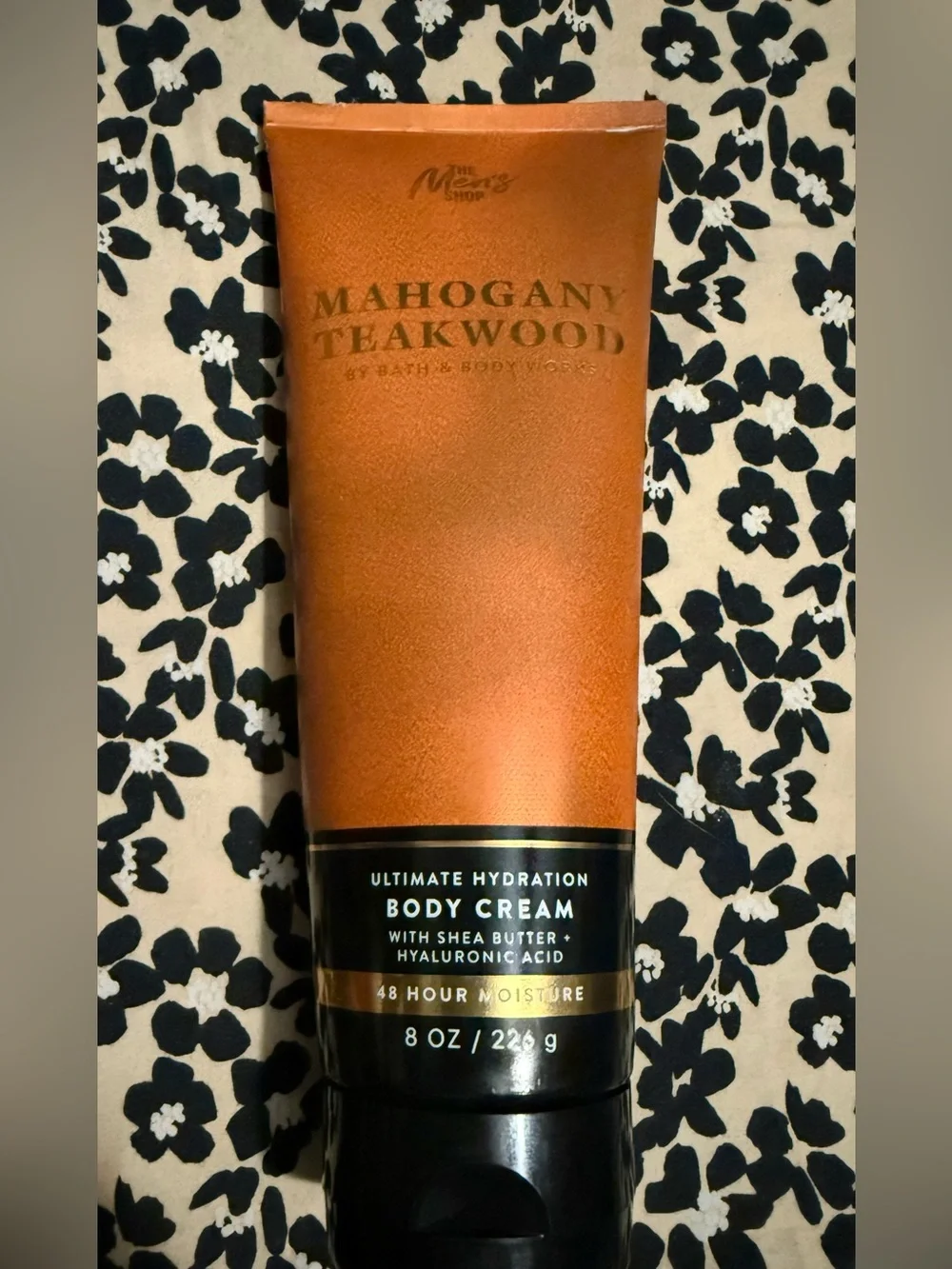 Bath & Body Works Mahogany Teakwood Men Grooming Set - Orange and Black